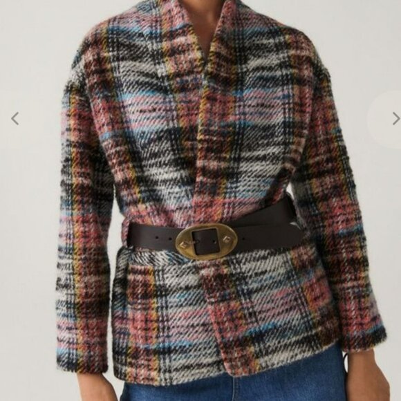 New BA&SH Vic Multicolor Jacket Size XS - Picture 2 of 13